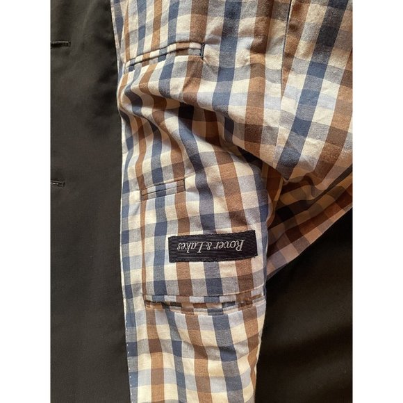 Rover & Lakes Black Blazer Jacket Super 100 - Picture 5 of 6